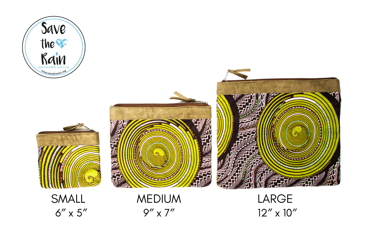 Zipper Pouch - "Zungusha" Medium