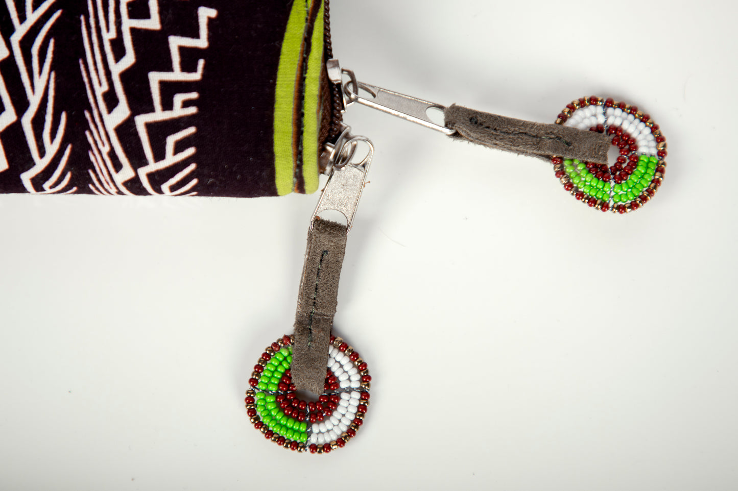 "Zungusha" Handmade Four-Piece Set: Tablet Case + Three Zipper Pouches