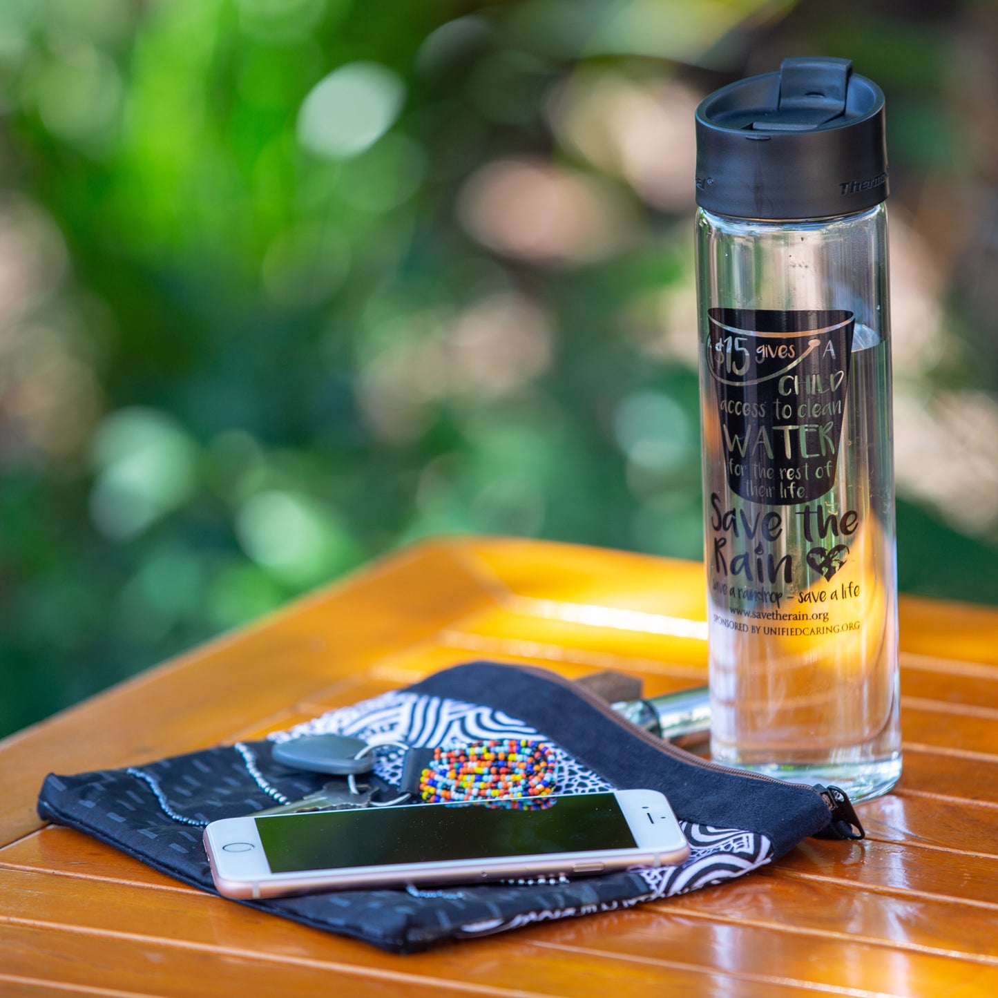 Zipper Pouch- "Berry"