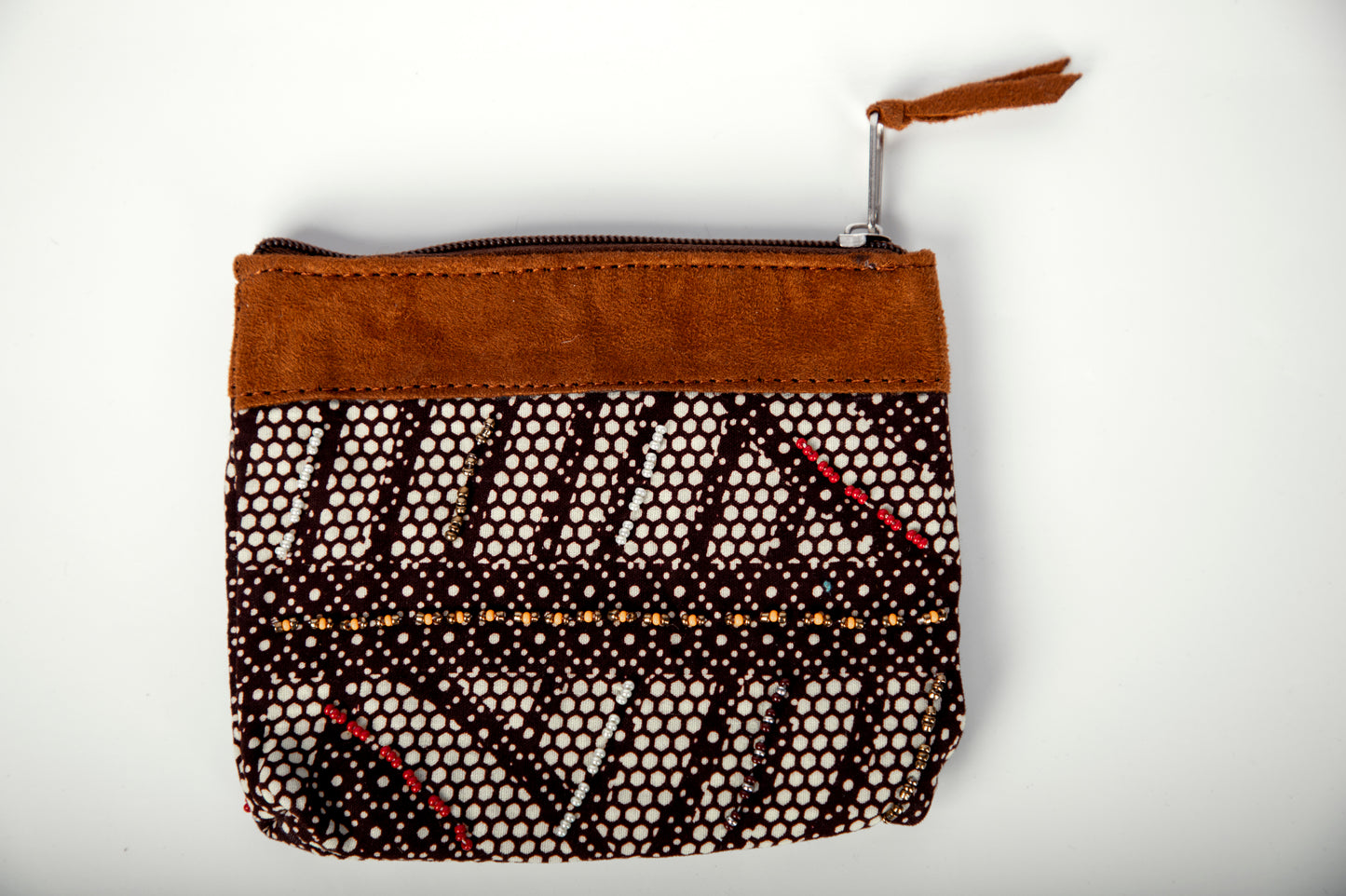 Zipper Pouch- "Mduara" Small