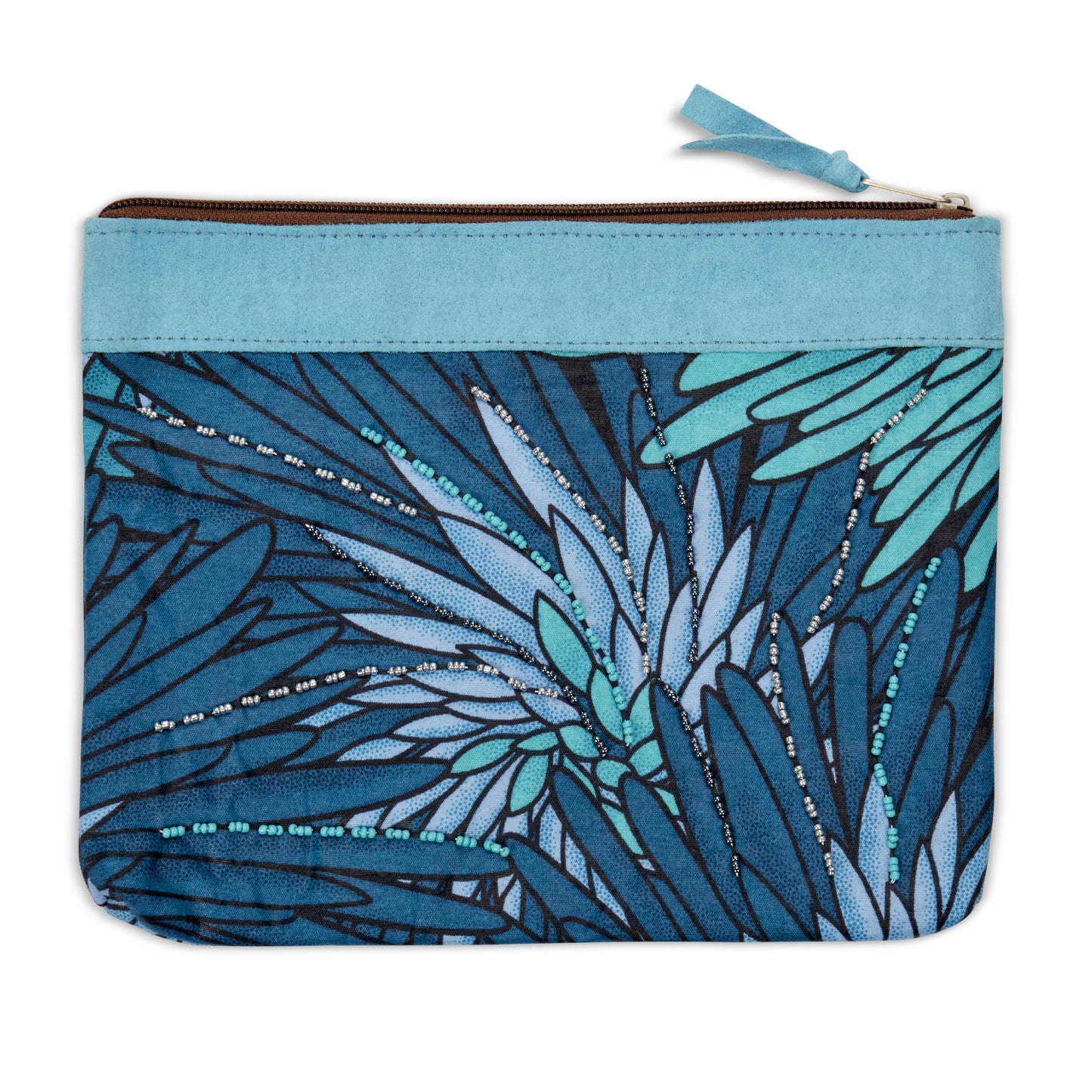 Zipper Pouch- "Chrysanthemum"