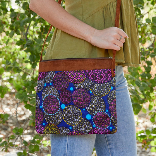 Crossbody Purse- "Inflorescence"