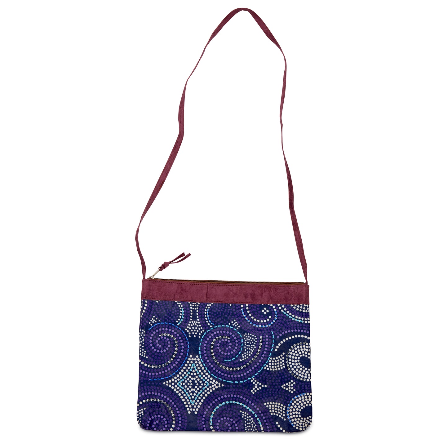 Crossbody Purse- "Grapes"