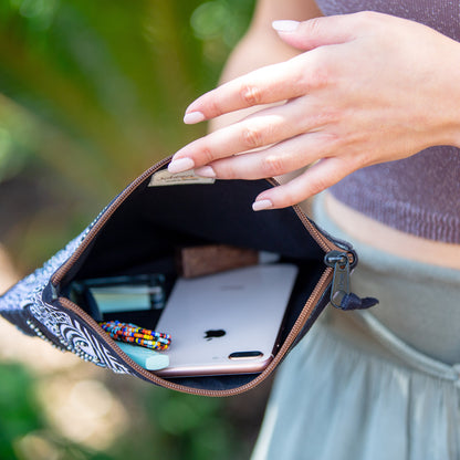 Zipper Pouch- "Dandelion"